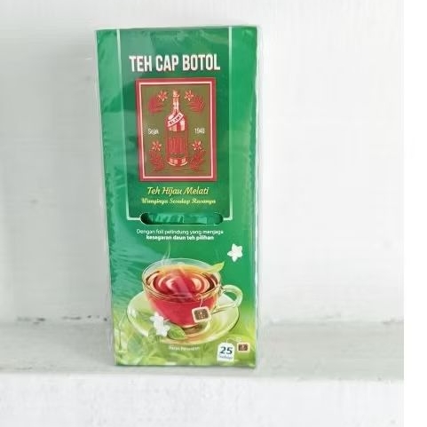 

Teh hijau melati / teh cap botol / teh celup 25sct