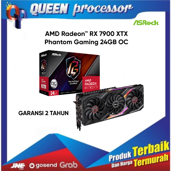 Vga Asrock AMD Radeon RX 7900 XTX Phantom Gaming 24GB - RX7900XTX
