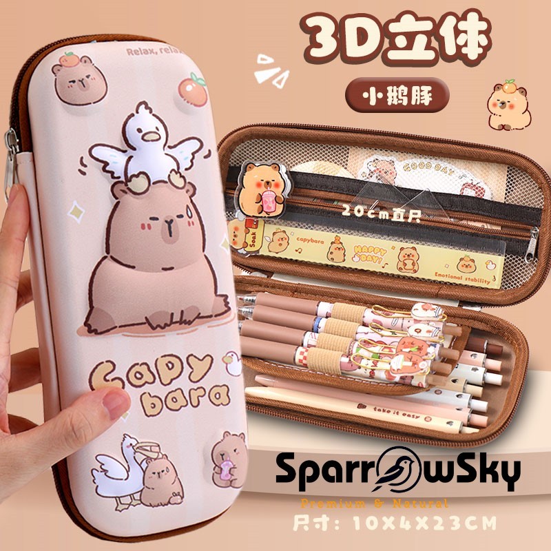 

NEW SPARROW Kotak Pensil 3D / Pencil Case 3D / Kotak Pensil Lucu 3D / Pencil Case Lucu 3D RBU