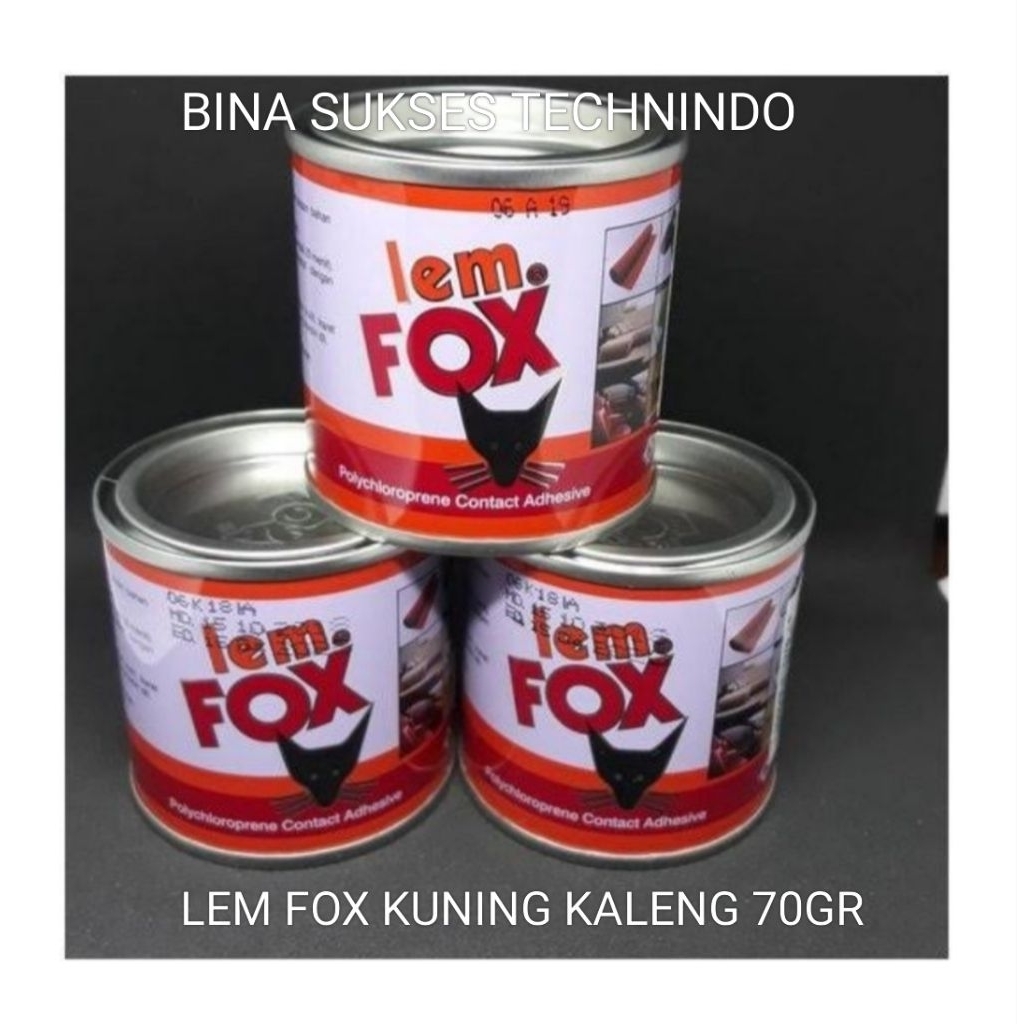 

LEM FOX KUNING KALENG KECIL 70GR 70 GR