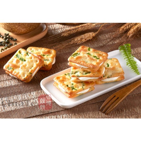 

Chiate Chia Te Taiwan Nougat Crackers Green Onion isi 12