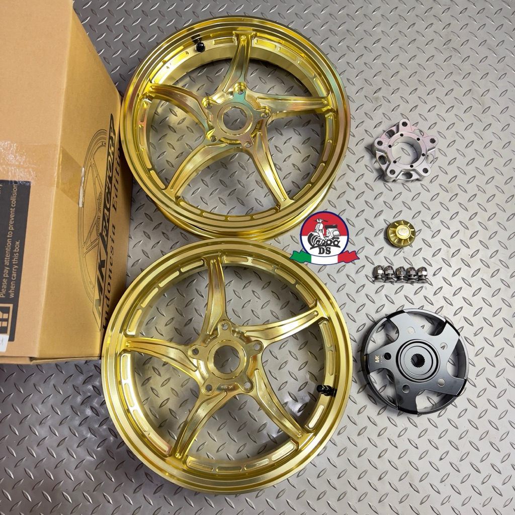 Velg MK FACTORY MK13 Gold Vespa Sprint Primavera GTS S LX