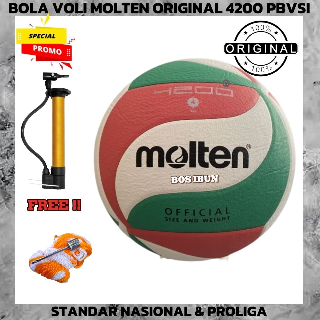 BOLA VOLI MOLTEN ORIGINAL PROLIGA & PBVSI 4200 / BOS IBUN
