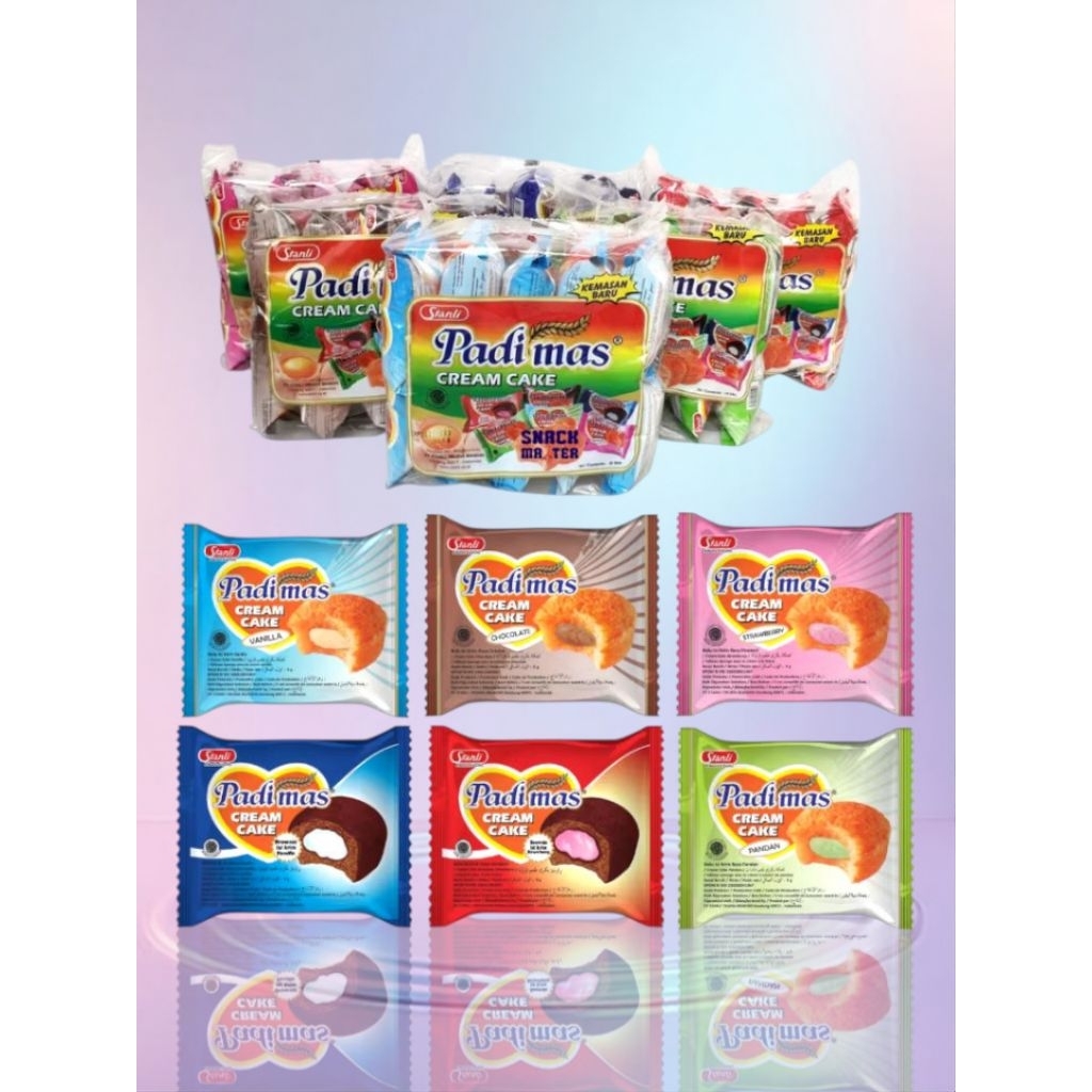 

Padimas cream cake isi 10pcs