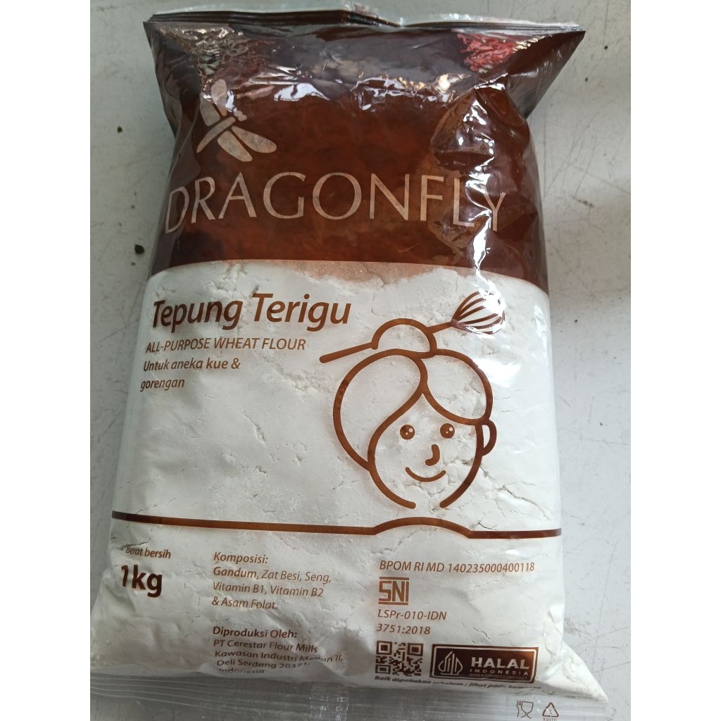 

Tepung Terigu Dragonfly isi 1 kg