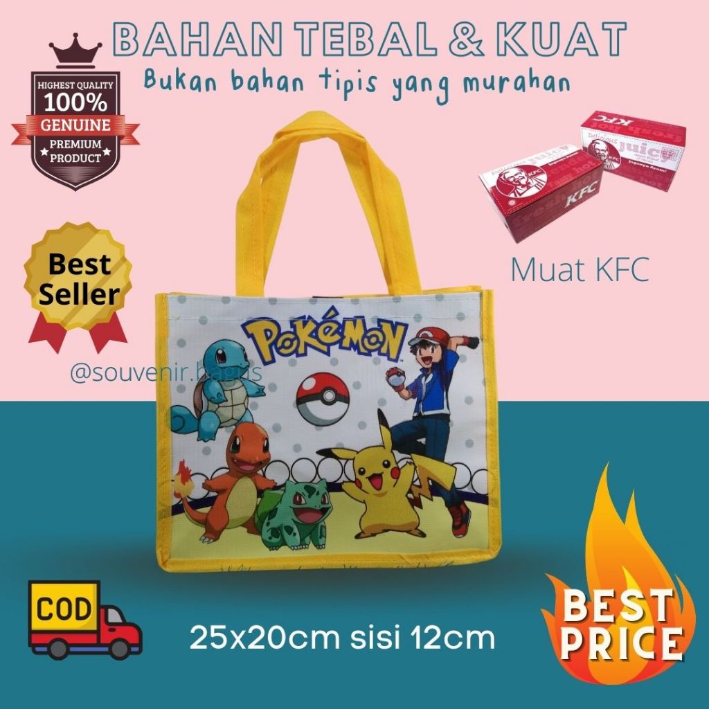 

Tas Ultah Pokemon Tas Souvenir Ulang Tahun Anak Pokemon Go Goodie Bag Pokemon jakarta asemka murah