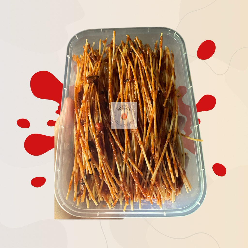 

Mie Lidi|Mie gepeng|Murah isi banyak