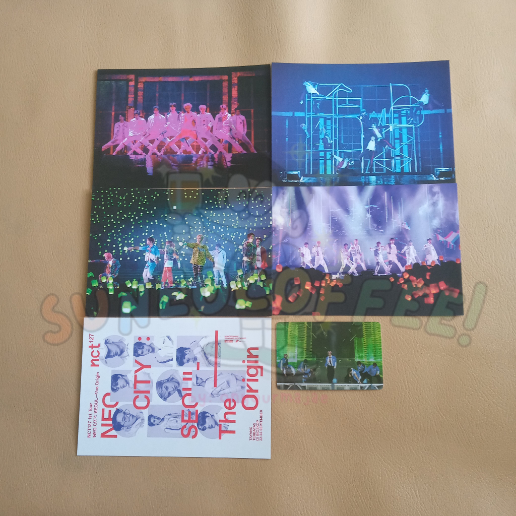 Klaim FREE Postcard NCT 127 Neo City The Origin CGV Photocard NCT Nation CGV