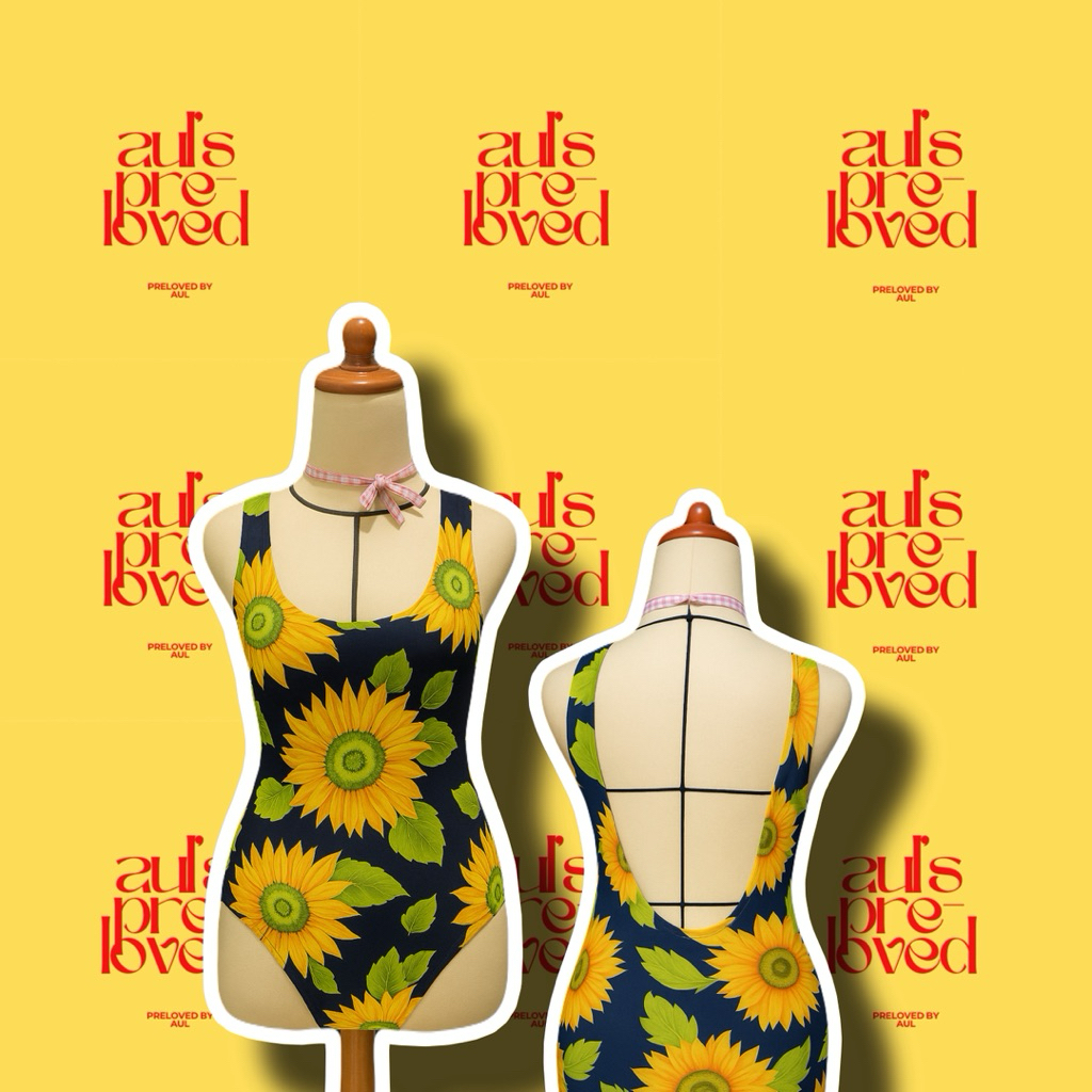 [PRELOVED] Swismsuit/Swimwear Sunflower