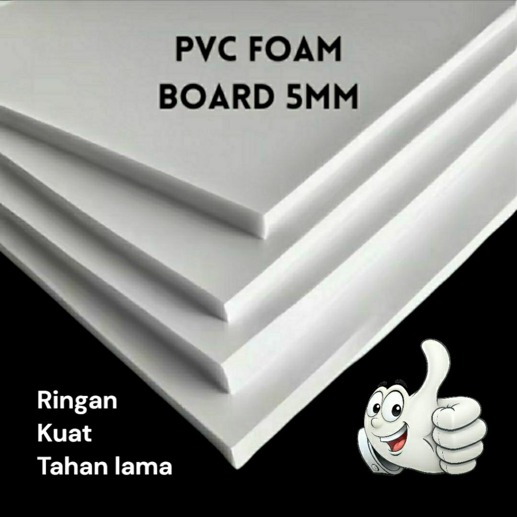 

PVC FOAMBOARD 5MM 122X244 WHITE
