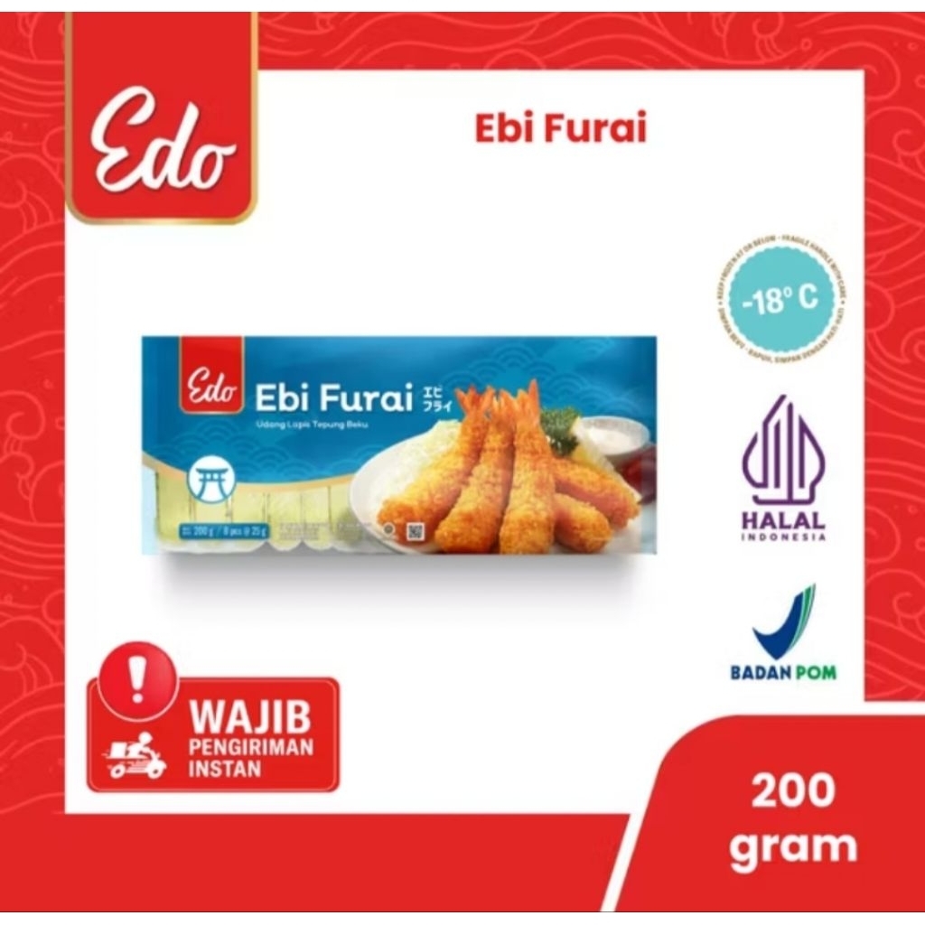 

Edo ebi furai 200g /8pcs