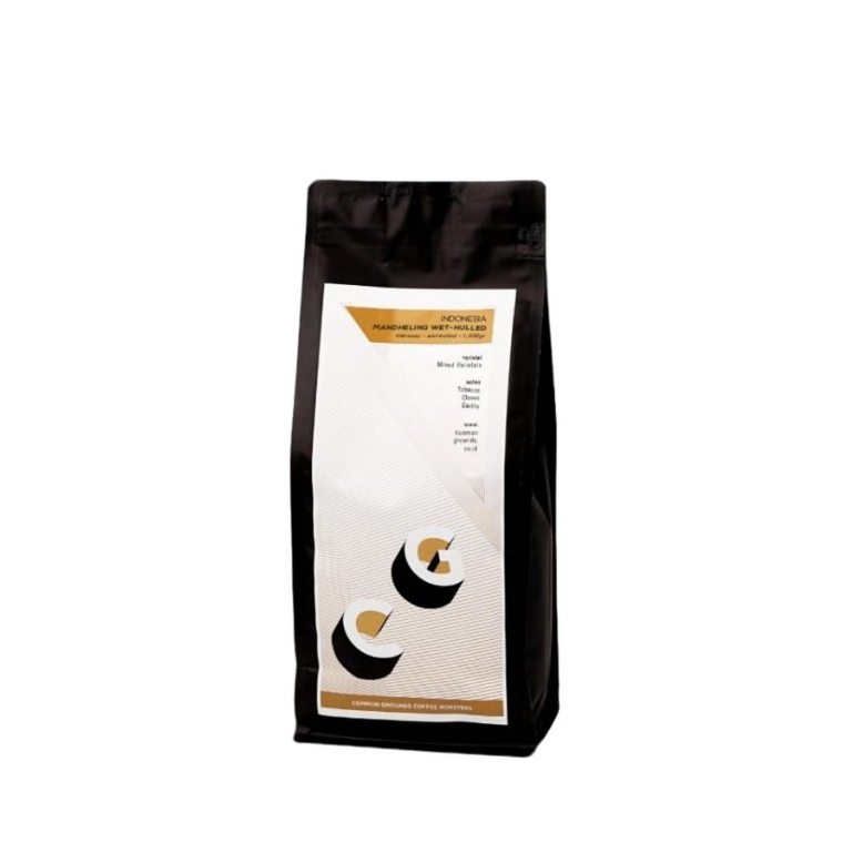 

Common Grounds Single Origin Espresso Coffee : Indonesia Sumatra Mandheling
