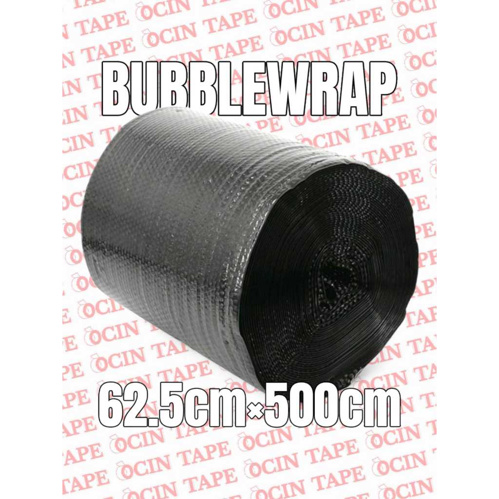 

Bubble Wrap Hitam 62-63cm x 50 Meter 2kg