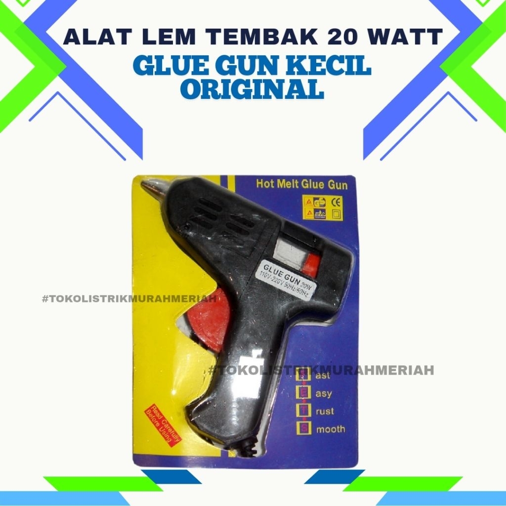 GLUE GUN VANCO /GLUE GUN JOER PUTIH/ GLUE GUN 20W/60W