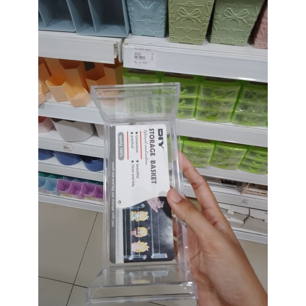 [JASTIP MR DIY] tempat penyimpanan akrilik