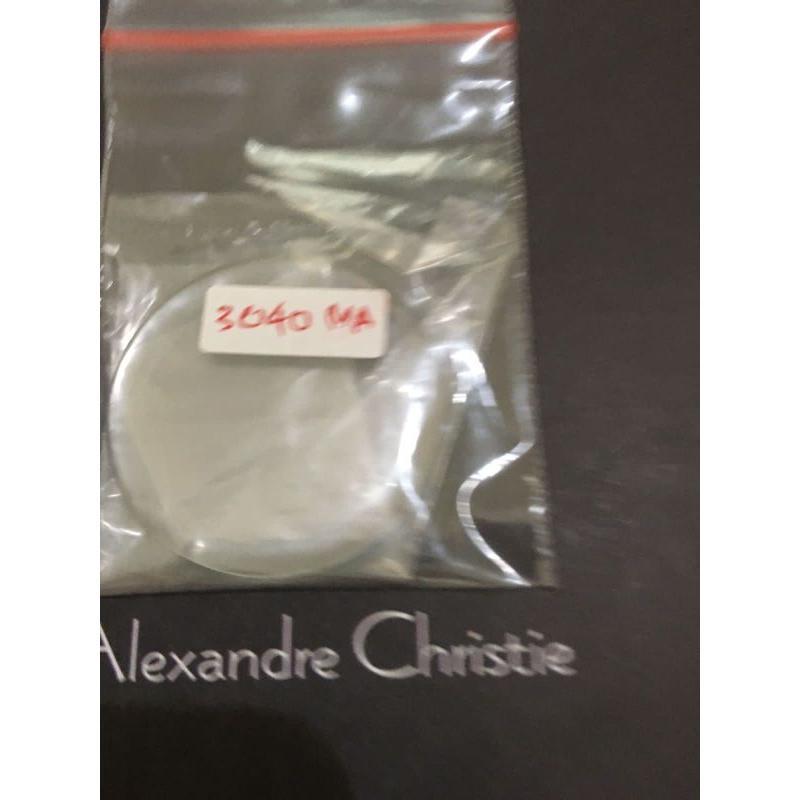 kaca jam tangan alexandre christie 3040MA original
