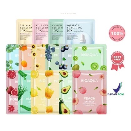 Masker Bioaqua /Sheet Mask Bioaqua BIOAQUA Essence Sheet Mask 25g