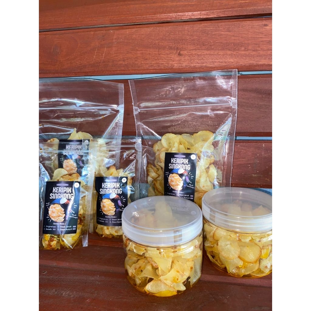 

Keripik singkong rasa balado