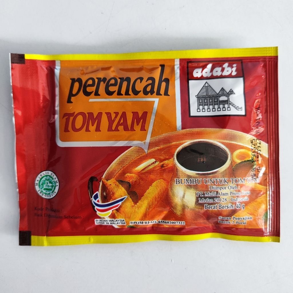 

Perencah Bumbu TomYam Adabi 40g