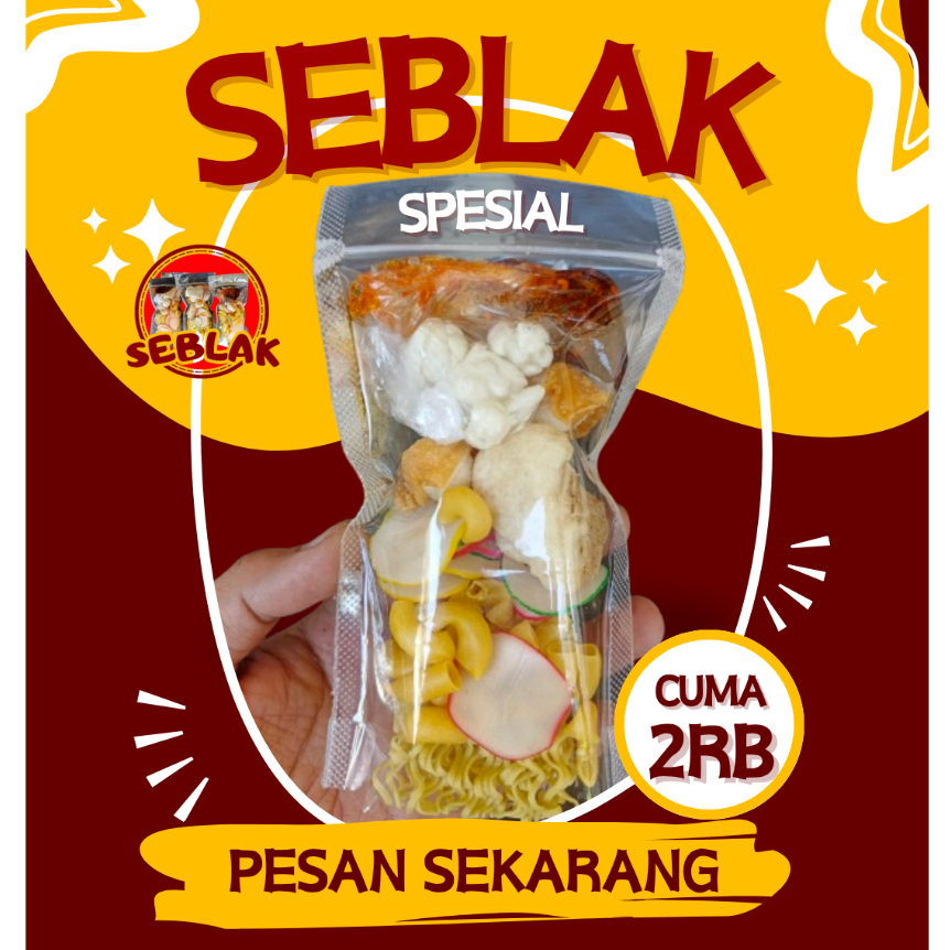 

Seblak Instan Gurih Pedas Nikmat