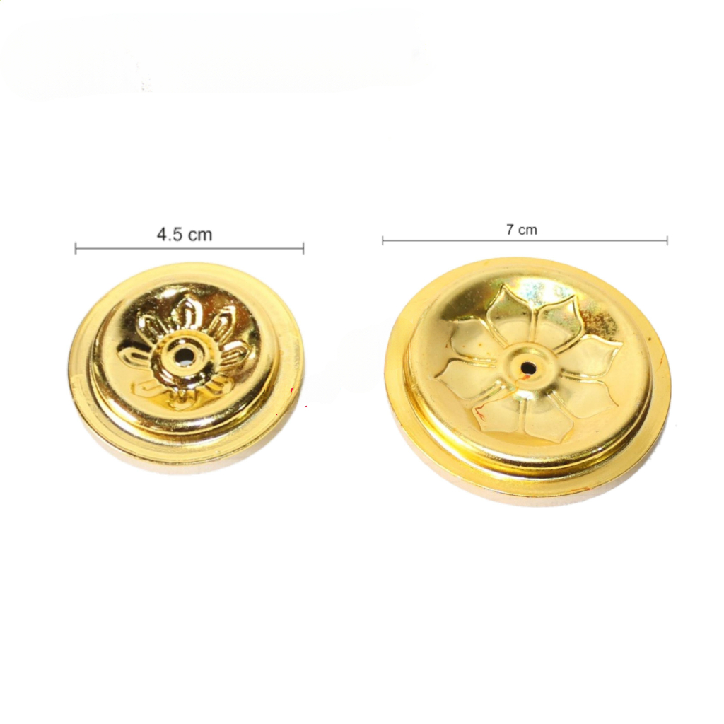 Pelampung Sumbu Lilin Minyak Warna Emas Sembahyang