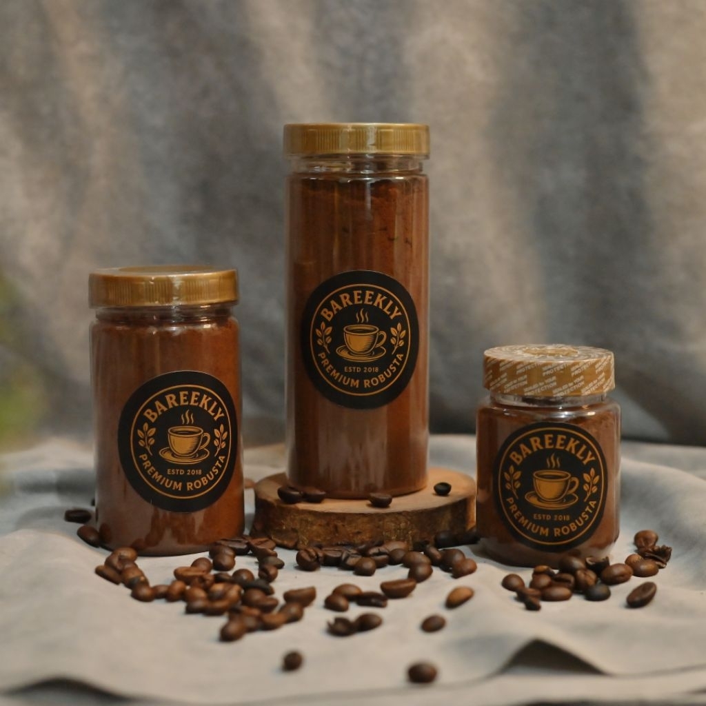 

kopi Hitam - Kopi Bubuk Robusta Premium Grade Kemasan Toples