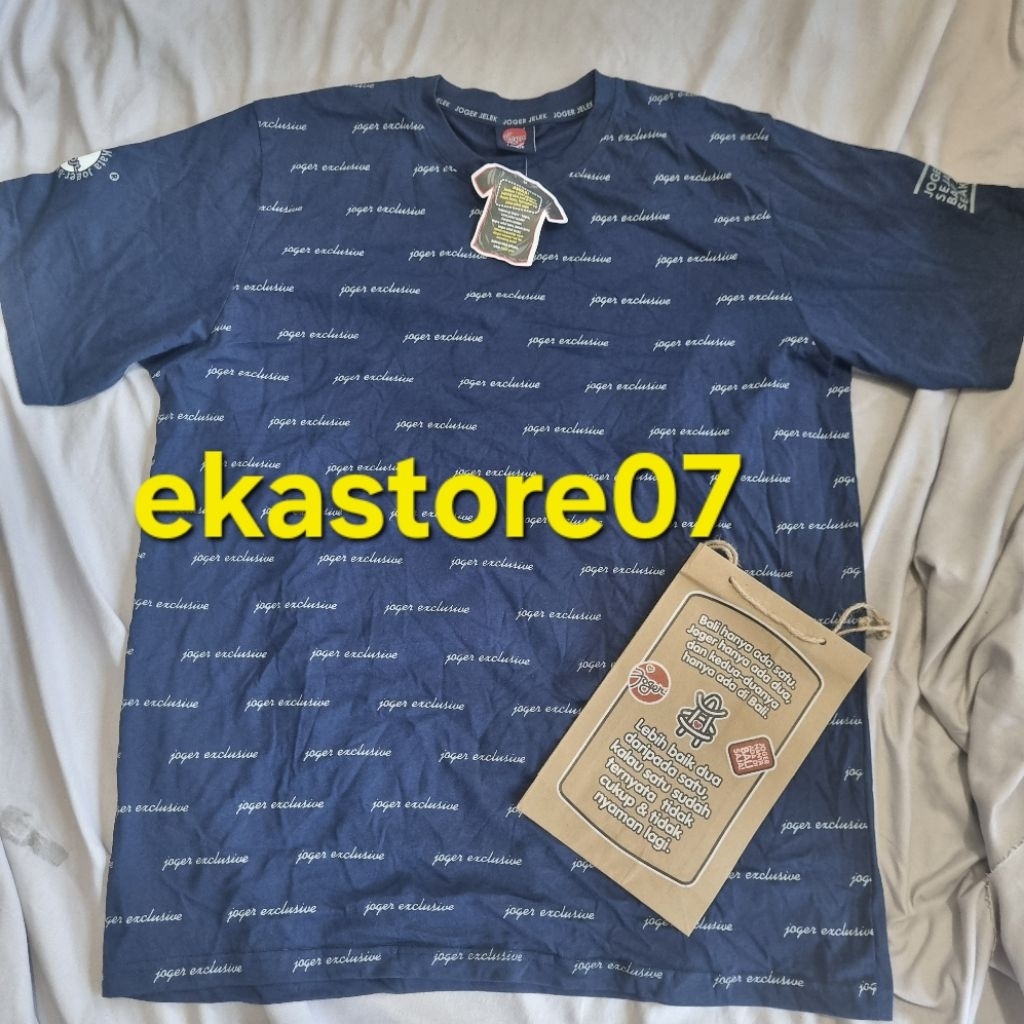 Kaos Joger Jelek Exclusive Navy Original 100%