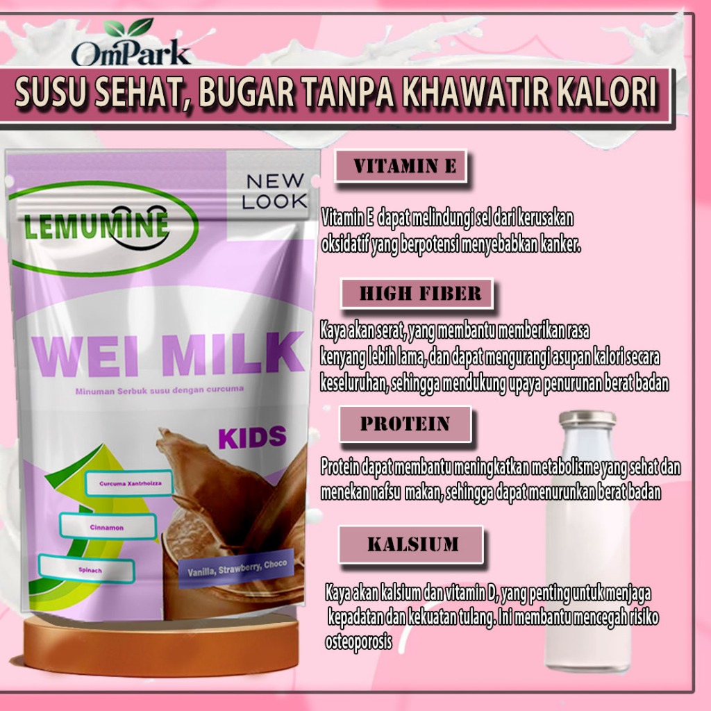 

New // Penggemuk Badan Anak Susu Penambah Berat Badan Anak Penambah Nasfu Makan Susu Anak Penggemuk