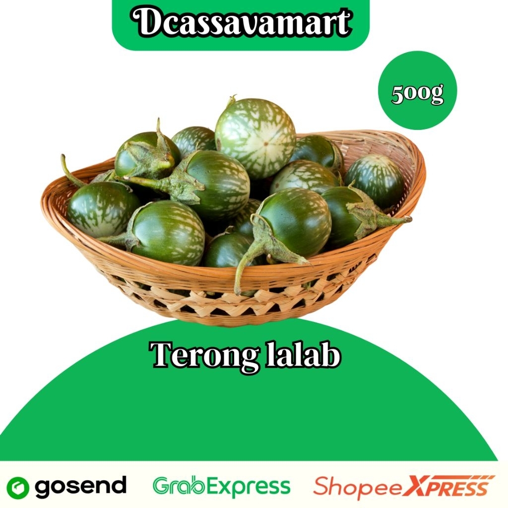 

Terong Lalap Hijau 500 gr
