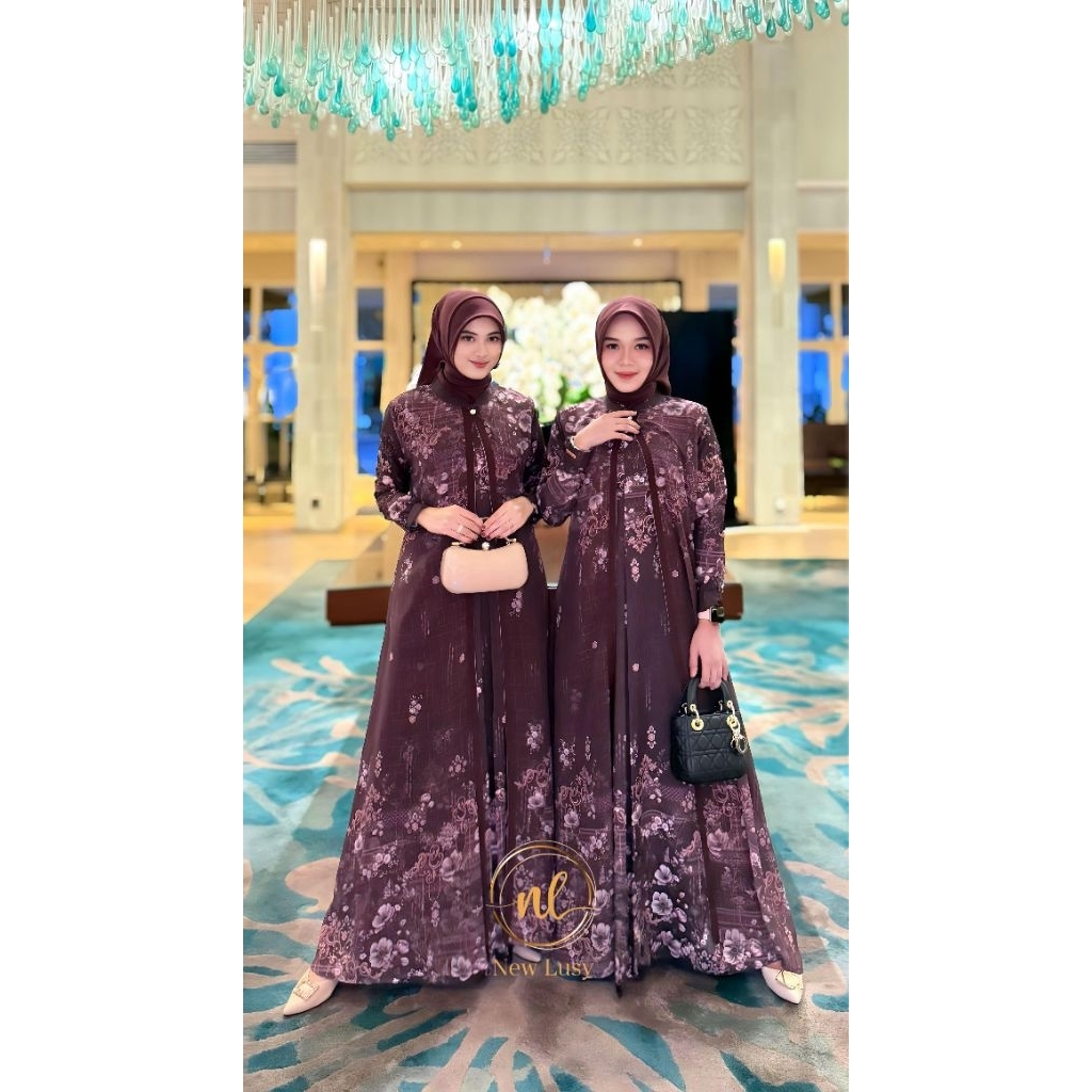 quenza dress dress by new lusy /gamis new lusy