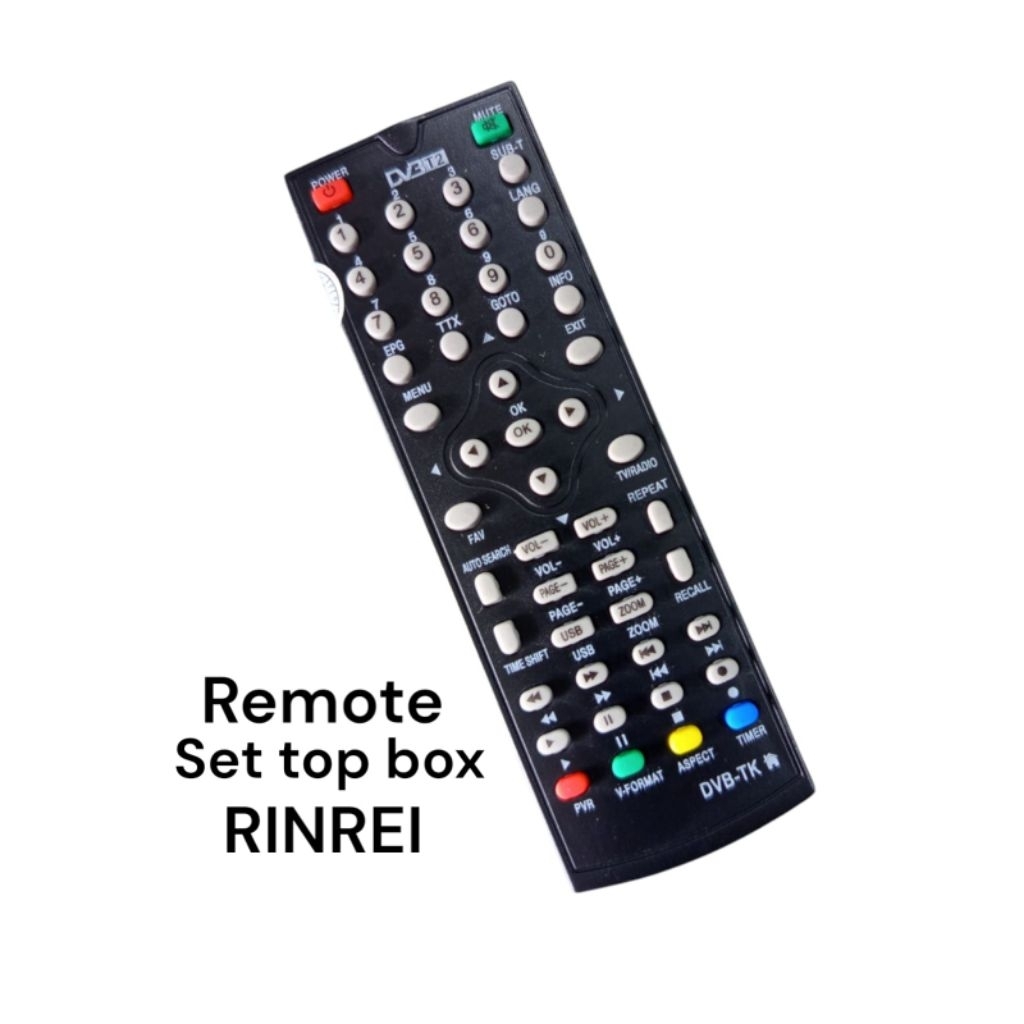 Remote STB Rinrei/Remote set top box RINREI