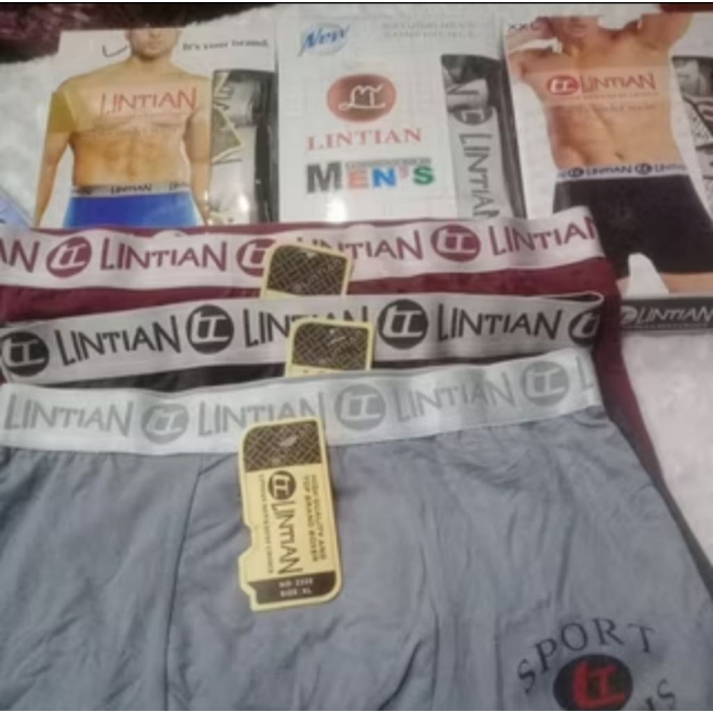 celana dalam Boxer pria lintian /celana dalam pria lintian
