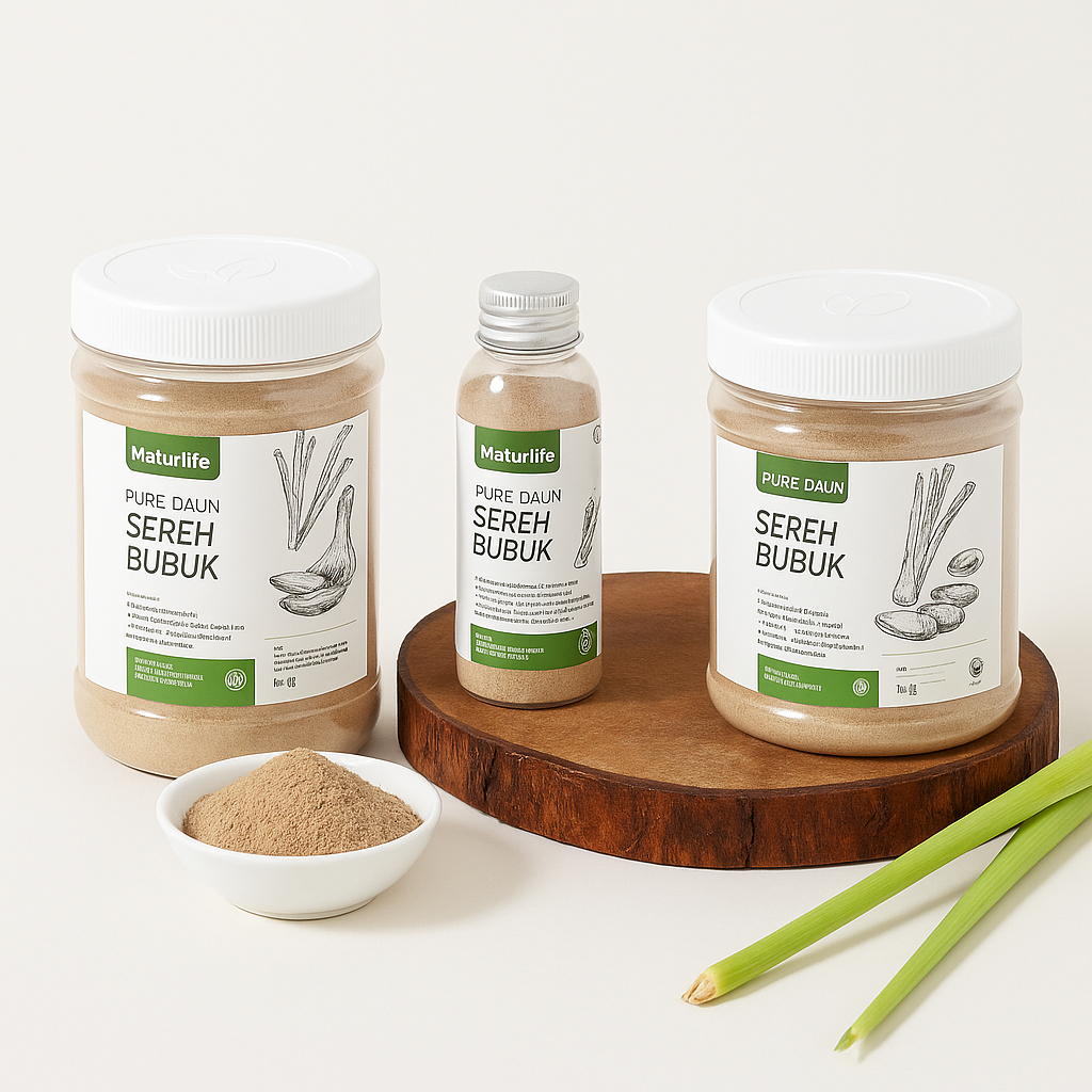

DAUN SEREH BUBUK TANPA CAMPURAN ASLI 100% ORIGINAL / LEMONGRASS POWDER / DAUN SERAI BUBUK