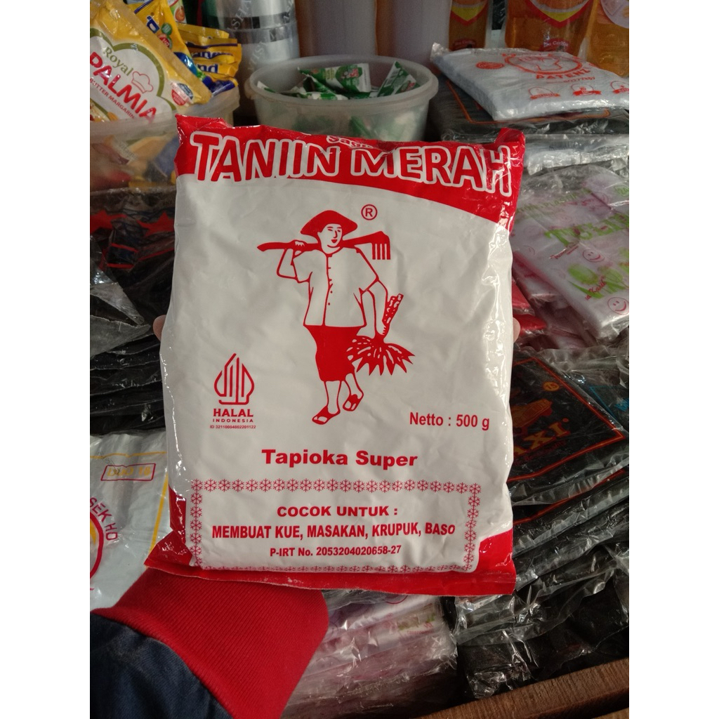 

TEPUNG SAGU CAP PAK TANIIN MERAH 500gr