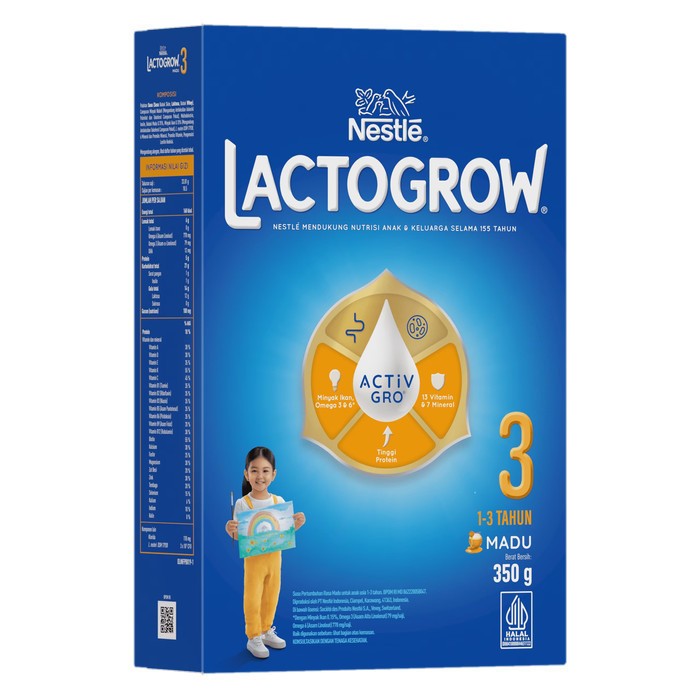 

Lactogrow 3 350gr Madu