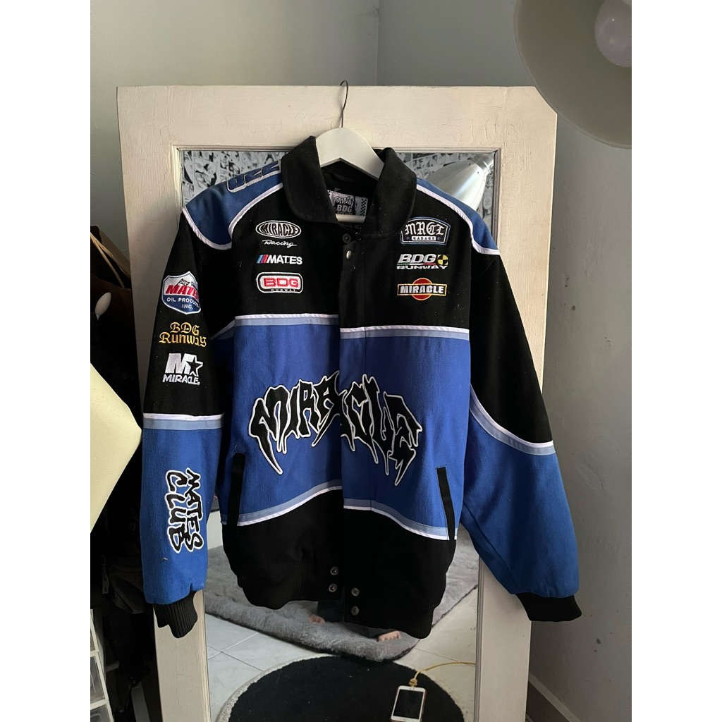 miracle mates x bdgrunway racing jacket limited edition streetwear style