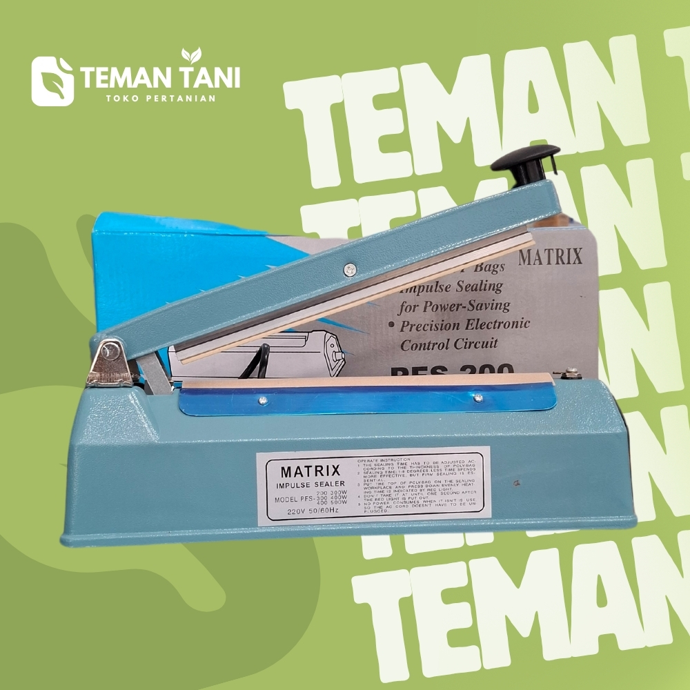 IMPULSE SEALER MATRIX PFS-200/PRESS PLASTIK/SEALER PLASTIK MATRIX PFS-200 TEMAN TANI