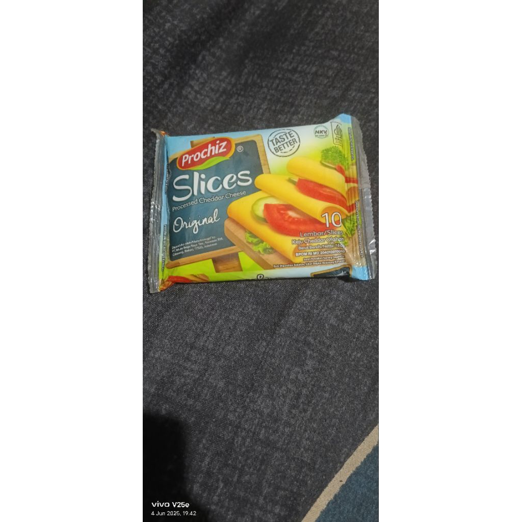 

Keju Prochize slice isi 10