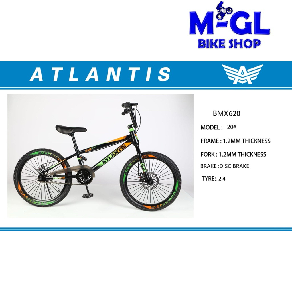 Sepeda anak laki BMX 20 RUBICK Tipe RX & Atlantis