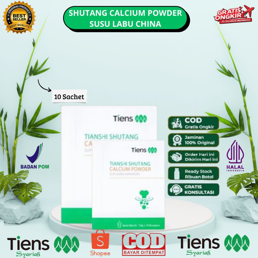 

Tiens Shutang Calsium Powder - Susu Labu China untuk Diabetes - Menurunkan Gula Darah