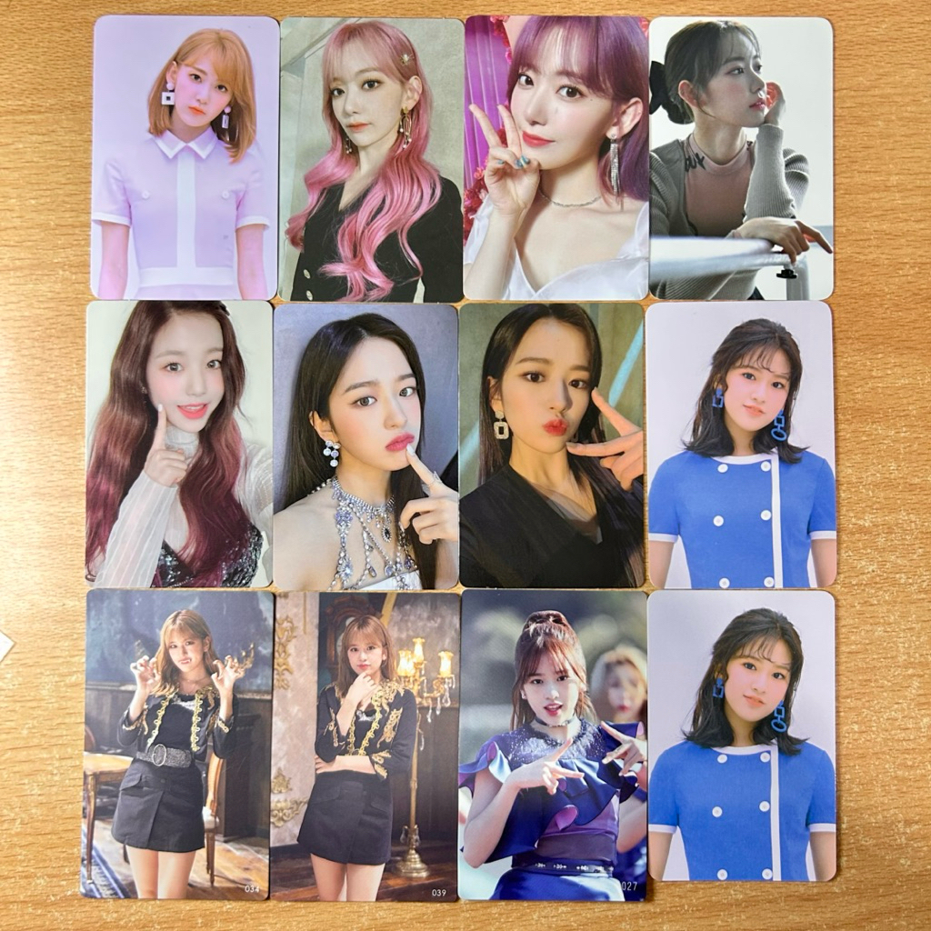 IZONE PHOTOCARD PC IZ*ONE SAKURA YUJIN WONYOUNG IVE LE SSERAFIM