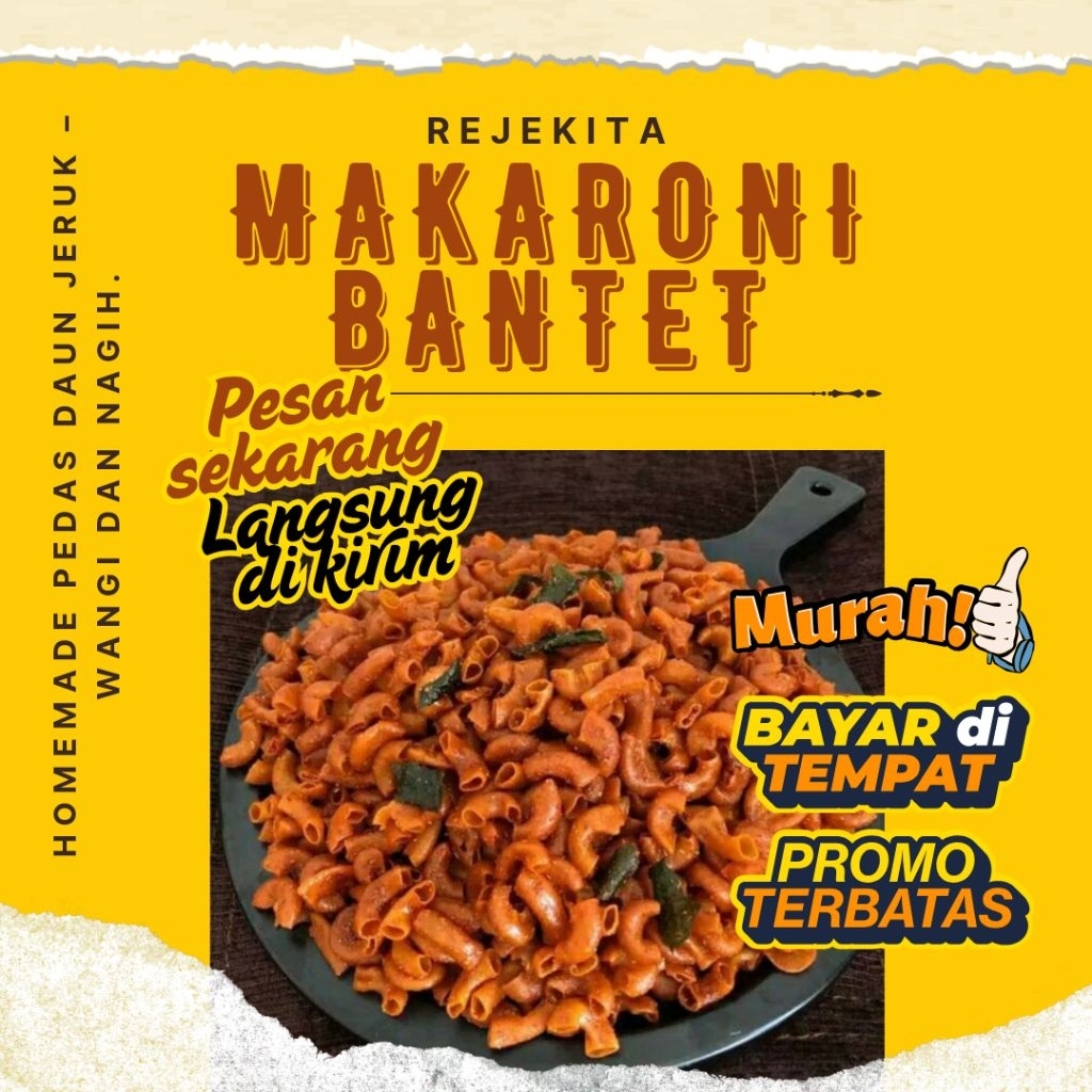 

Paket Usaha Ecer Makaroni Bantet Usus Pipa Cikruh Pedas Daun Jeruk DJ - RejeKita (Original, Pedas, Ekstra Pedas)
