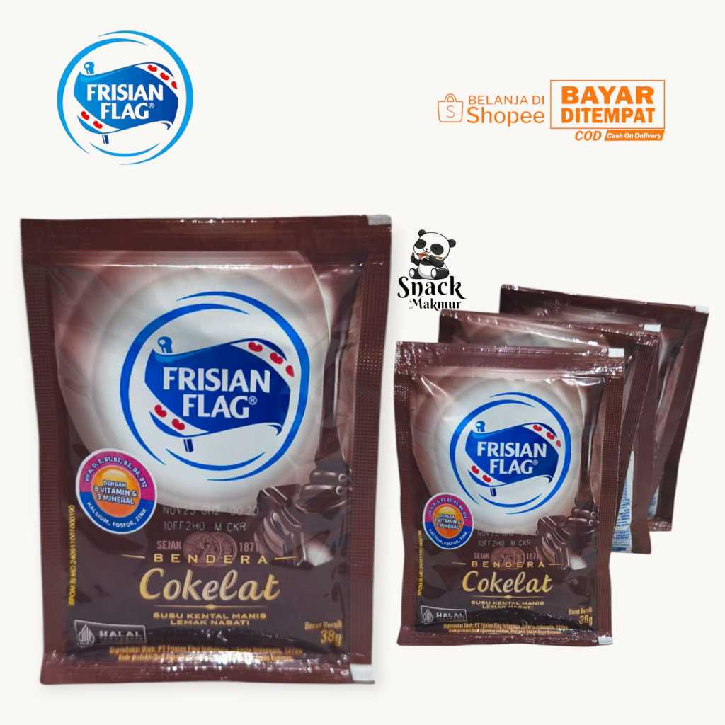 

SUSU KENTAL MANIS FRISIAN FLAG RASA COKLAT HARGA 1 PAC 6 PCS