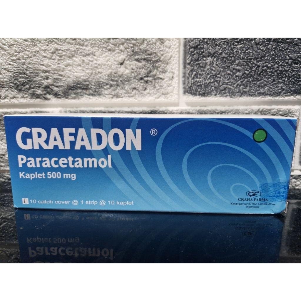 GRAFADON BOX ISI 100 TABLET - Obat Demam, Nyeri