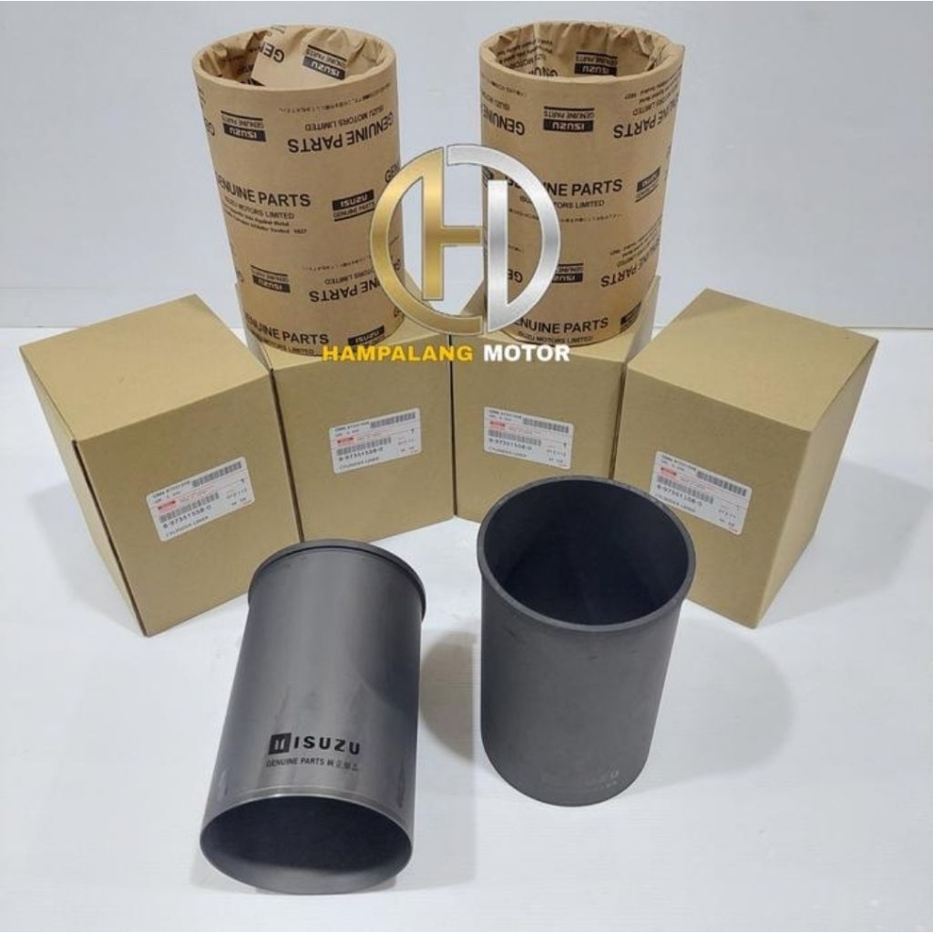 LINER FURING LINER FORING BORING ISUZU ELF NKR71 NKR 71 1 SET ORIGINAL