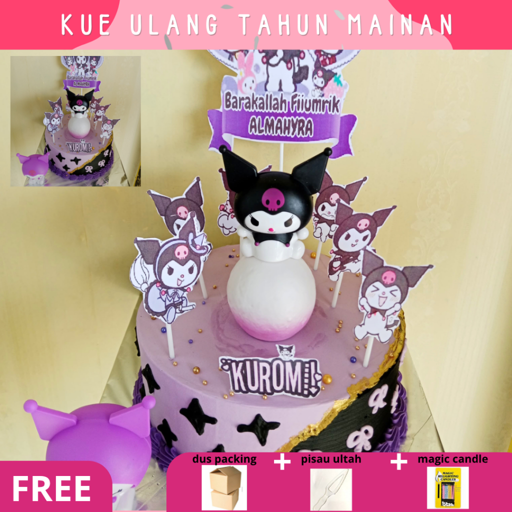 

Kue Ulang Tahun Anak / Birthday Cake / Kue Ultah / Mainan / Toys / Blackforest Cake