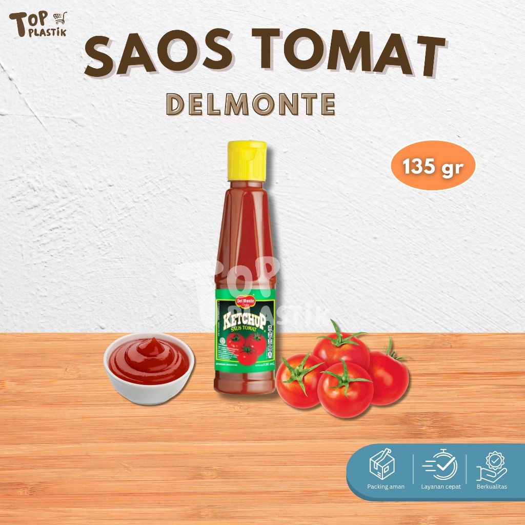 

Ketchup Saus Tomat Delmonte 135 gr