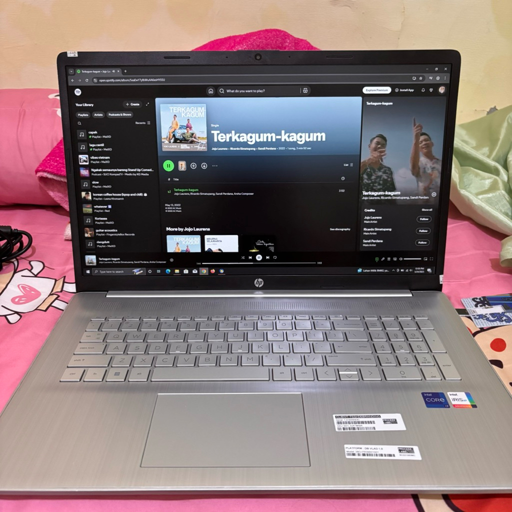 LAPTOP HP CORE I7 RAM 8GB SSD 256GB