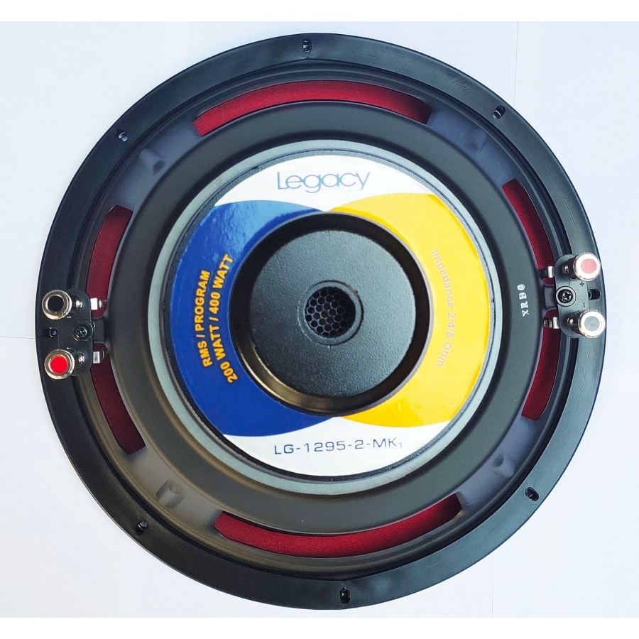 SPEAKER SUBWOOFER LEGACY 12 inch 12inch 12" DOUBLE COIL LG 1295 2