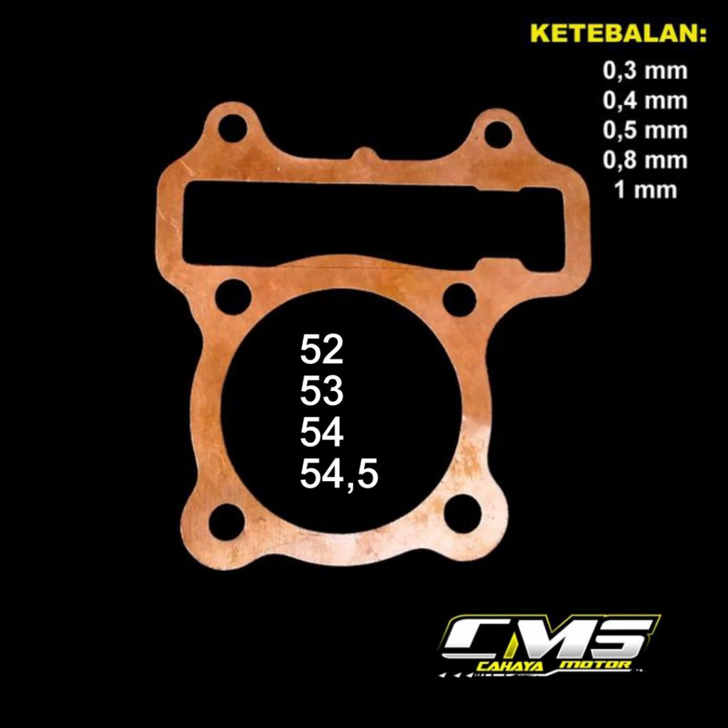 paking head beat k44 tembaga